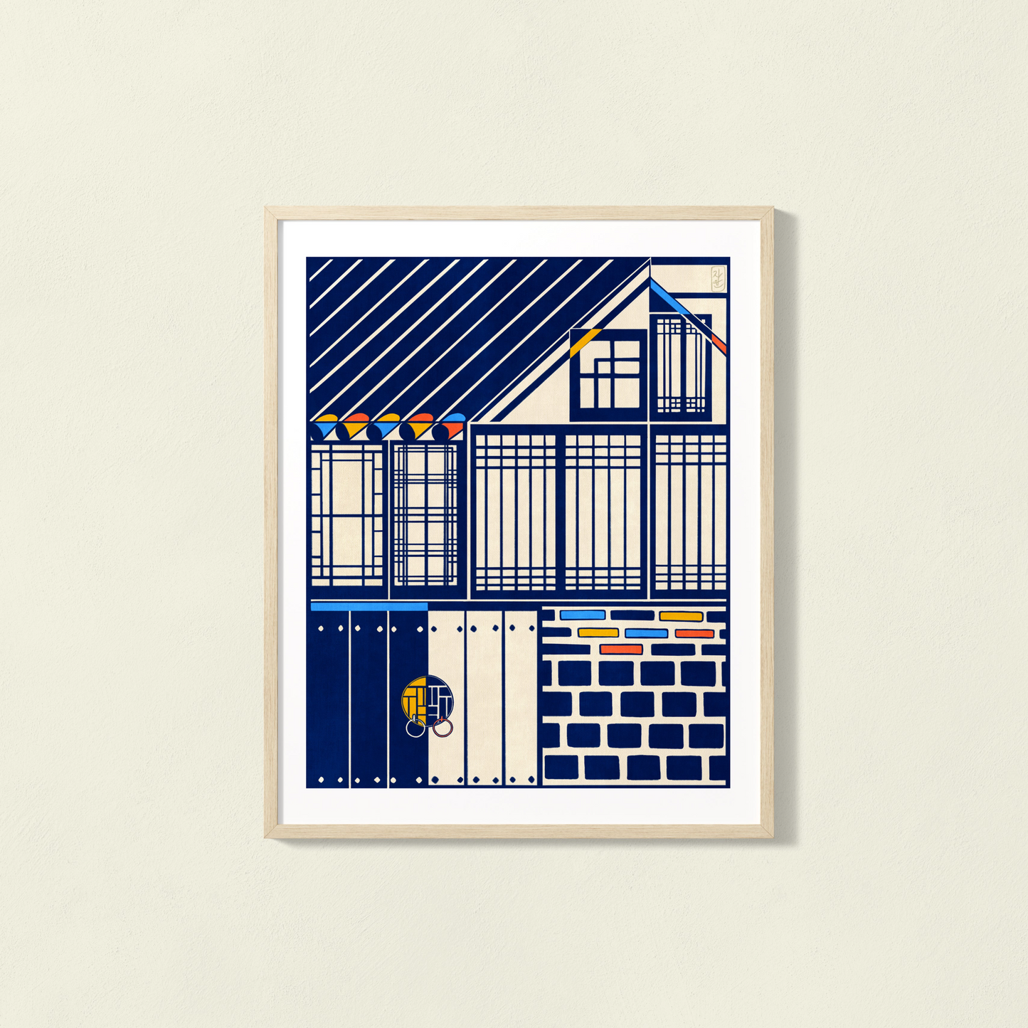 Blue Hanok