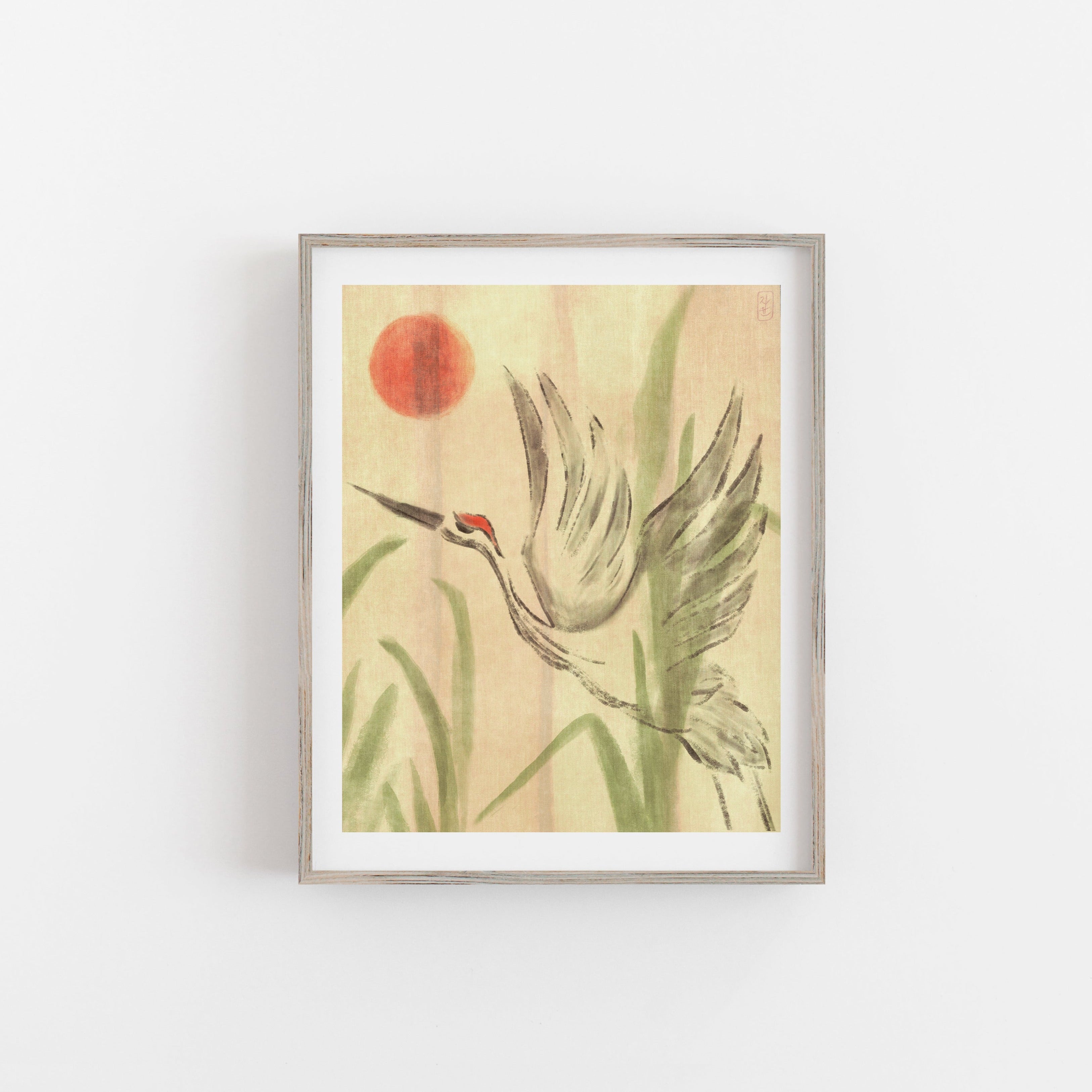 Korean Crane – Ja Yoon Art